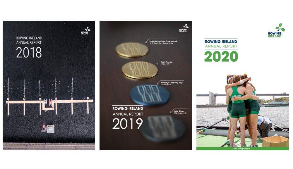 Rowing Ireland Annual Report covers